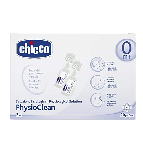 Chicco Physioclean Soluzione Fisiologica, 2 ml, 20 Pezzi - Ilgrandebazar