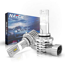 Carica l'immagine nel visualizzatore di Gallery, NATGIC 9006 HB4 Lampadine per Fendinebbia a LED Potenza Elevata 55W Chip CSP...