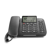 Carica l&#39;immagine nel visualizzatore di Gallery, Gigaset DL380 Telefono Fisso, Ampio Display, Grandi Tasti Ergonomici, Nero - Ilgrandebazar