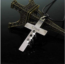 Carica l&#39;immagine nel visualizzatore di Gallery, KIRALOVE Collana - Death Note - Croce - Elle - L - Kira - Cosplay - Anime -... - Ilgrandebazar