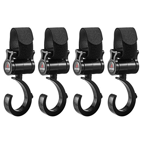 Ganci Passeggino Porta Borse Universale Gancio per Plástico 4pcs
