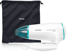 Carica l&#39;immagine nel visualizzatore di Gallery, Philips BHD006/00 Essential Care Travel Asciugacapelli Compatto, 1600 W - Ilgrandebazar