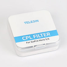 Carica l&#39;immagine nel visualizzatore di Gallery, TELESIN CPL Fliter, 1 confezione da 1 filtro per obiettivo CPL, filtro...