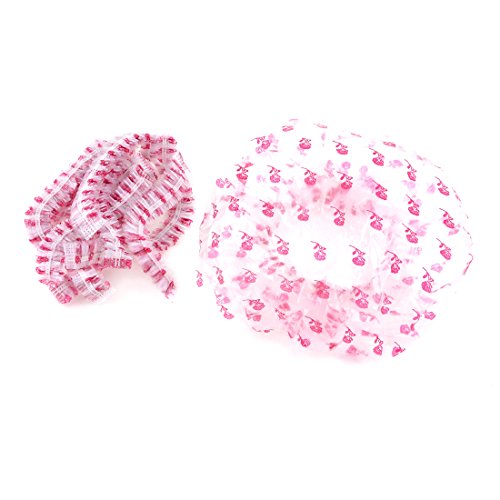 Sourcingmap fiore modello Hair Saloon doccia Cap, colore fucsia – pezzi - Ilgrandebazar