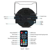 Carica l&#39;immagine nel visualizzatore di Gallery, Par LED,UKing 36x1W DMX512 RGB LED Luci Palco con Suono Attivato e... - Ilgrandebazar