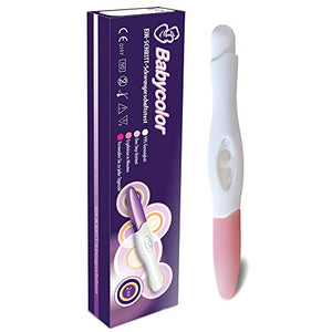 2 x Test di Gravidanza ultrasensibili 10 mIU/ml-Babycolor