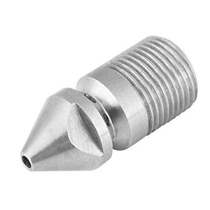 Ugello sturatubi per idropulitrice, filettatura maschio 3/8" BSP, acciaio... - Ilgrandebazar