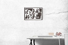 Carica l&#39;immagine nel visualizzatore di Gallery, Poster Zelda E Link Handmade Graffiti Street Art - Artwork