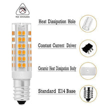 Carica l&#39;immagine nel visualizzatore di Gallery, 3X Lampadina LED E14,7W Equivalenti a 40 W Lampada Bianco Caldo - Ilgrandebazar
