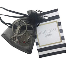 Carica l&#39;immagine nel visualizzatore di Gallery, Ducomi® I love you - Coppia di Portachiavi Complementari Amore - 1 Argento - Ilgrandebazar
