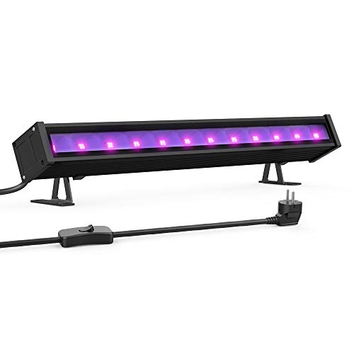 Onforu UV Luce LED 24W, Nera Barra a LED, Lampada Ultravioletta con 24w - Ilgrandebazar