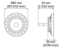 Carica l'immagine nel visualizzatore di Gallery, KES Tappo Per Lavello Spina Dei Rifiuti Cucina, SUS 304 Acciaio INOX, 2 2 Pcs - Ilgrandebazar