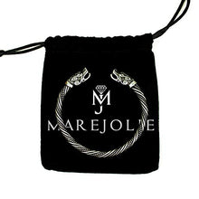 Carica l&#39;immagine nel visualizzatore di Gallery, Bracciale da uomo in acciaio inox massiccio, stile vichingo, creato per... - Ilgrandebazar