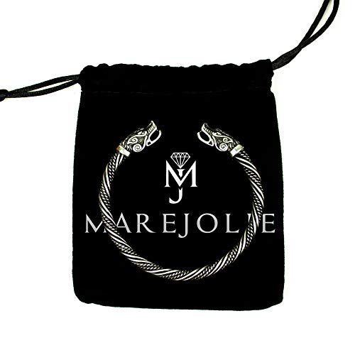 Bracciale da uomo in acciaio inox massiccio, stile vichingo, creato per... - Ilgrandebazar