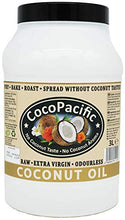 Carica l&#39;immagine nel visualizzatore di Gallery, CocoPacific, olio extravergine di cocco non raffinato, inodore, 3 litri