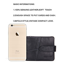 Carica l'immagine nel visualizzatore di Gallery, Contacts - Portafoglio da uomo in vera pelle, con porta carte di Nero
