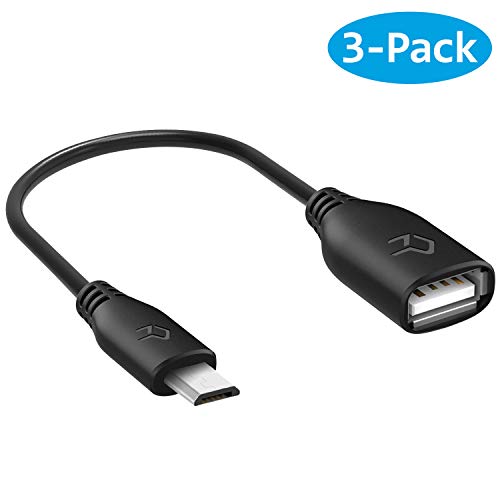LogiLink Cavo Adattatore OTG USB A - Micro USB B, 0.75m