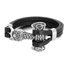 Carica l&#39;immagine nel visualizzatore di Gallery, PiercingJak Mjölnir Thors Hammer - Bracciale da uomo in vera Martello #02. - Ilgrandebazar