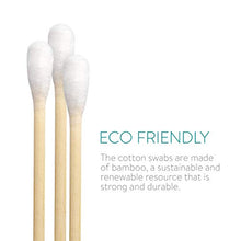 Carica l&#39;immagine nel visualizzatore di Gallery, Navaris Cotton Fioc Bambù e Cotone - 800x Bastoncini 100% biodegradabili x800