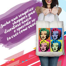 Carica l'immagine nel visualizzatore di Gallery, My Custom Style 50 Borse SENZA STAMPA Pz. 50, Beige Manici Lunghi 70cm