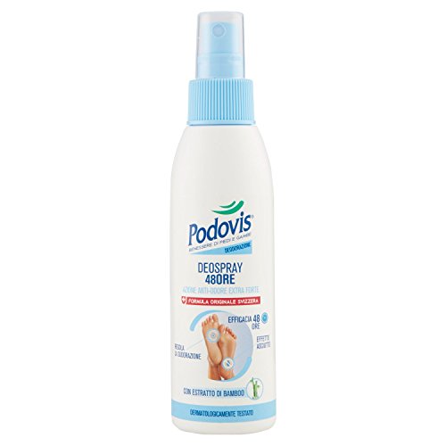 Podovis Deospray, 48 ore, Azione Antiodore Extra-Forte, con Ingredienti...