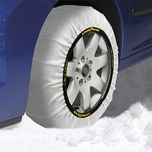 Goodyear GOD8012 Ultra Grip Catene da Neve Tessile L, Set di 2 pezzi L - Ilgrandebazar