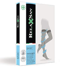 Carica l&#39;immagine nel visualizzatore di Gallery, Relaxsan Basic 770 calze elastiche autoreggenti 70 Den compressione 5, Nero
