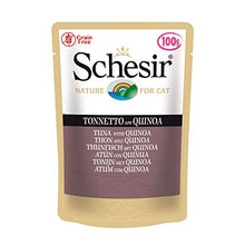 Carica l'immagine nel visualizzatore di Gallery, Schesir, Cibo Umido per Gatti Adulti al Gusto Tonnetto e Quinoa, in Morbida...