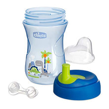 Carica l&#39;immagine nel visualizzatore di Gallery, Chicco 00006941200000 Advanced Tazza Antigoccia, Bambino, 12m+, Azzurro/Blu