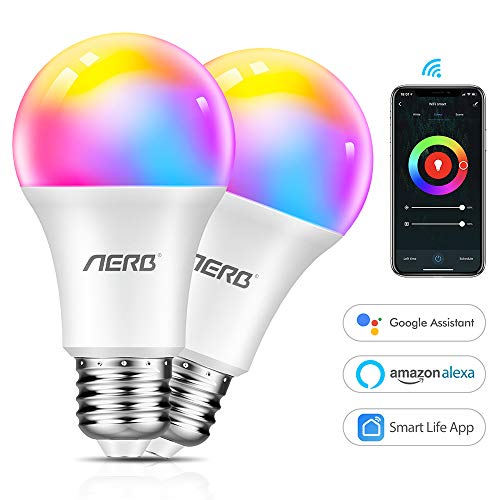 Aerb lampadina smart wifi E27,Lampadina Wi-Fi Intelligente LED 9W 1000LM... - Ilgrandebazar