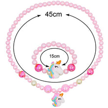 Carica l'immagine nel visualizzatore di Gallery, WENTS Set di Gioielli con Ciondolo Unicorno 6PCS per Bambine... - Ilgrandebazar