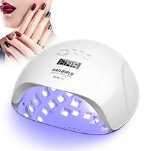 Carica l&#39;immagine nel visualizzatore di Gallery, Nailgirls Lampade UV Per Unghie, 150W Portatile Asciuga Smalto Fornetto per Manicure/Pedicure,Sensore Di Avvio Automatico LED UV,4 Modalità Timer,Display LCD