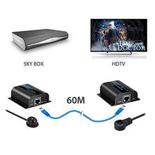 Carica l&#39;immagine nel visualizzatore di Gallery, ESYNiC 1080P 60M HDMI Extender con 2 Porta Splitter Loop su Singolo... - Ilgrandebazar