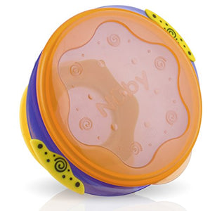 Nuby - Ciotola impilabile con coperchio e ventosa, confezione da 3,... - Ilgrandebazar