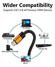 Carica l'immagine nel visualizzatore di Gallery, IBRA Cavo HDMI 4K Ultra HD 2M - Ethernet ad Alta Velocità 2.0b 18 2m - Ilgrandebazar