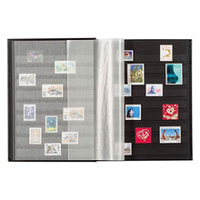Carica l&#39;immagine nel visualizzatore di Gallery, Leuchtturm 339233 Stockbook A4, 32 black pages,padded cover, blue - Ilgrandebazar