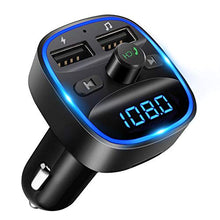 Carica l&#39;immagine nel visualizzatore di Gallery, [Bluetooth V5.0] LENCENT Trasmettitore FM Bluetooth, per...