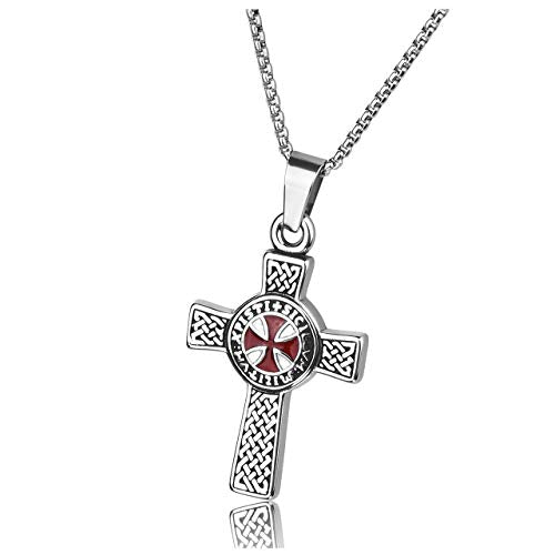 Zysta – Collana da Uomo e Donna in Acciaio Inox con Ciondolo a Forma di...