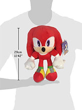 Carica l&#39;immagine nel visualizzatore di Gallery, Sonic - Peluche Knuckles The Echidna 11&#39;40 &quot;/ 29cm Colore Rosso qualità...