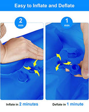 Carica l&#39;immagine nel visualizzatore di Gallery, Relefree Materassino Campeggio Mare Ultraleggero Pump-Blu reale