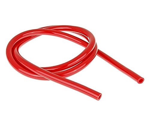 Tubo per benzina rosso 1 m – 5 X 9 mm - Ilgrandebazar
