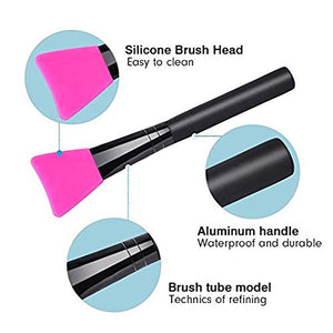 3PCS Spazzole per Maschera Facciale in Silicone L'applicazione...