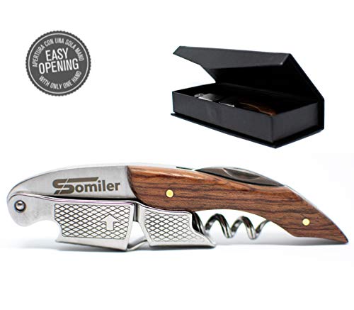 Somiler Cavatappi Professionali | A Lame | Apribottiglie Vino |... - Ilgrandebazar