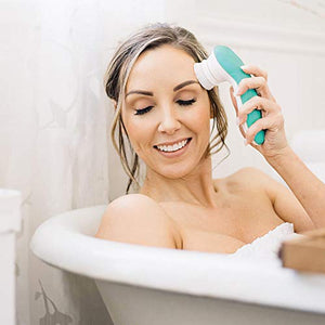 Fancii 7-in-1 Spazzola per la Pulizia Viso e Corpo Elettrica con Manico... - Ilgrandebazar