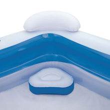 Carica l&#39;immagine nel visualizzatore di Gallery, Bestway Piscina Family Pentagono Gonfiabile, 575 Litri, Bianco Azzurro, 207...