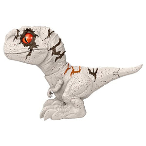 Jurassic World - Dominion Creature Ruggenti, Action Figure Dinosauro Atrociraptor, con movimenti e Suoni interattivi Che Si attivano al Tocco, Giocattolo e Regalo per Bambini 4+ Anni, GWY57