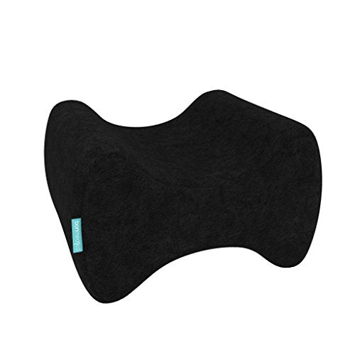 bonmedico Cuscino Ergonomico per Ginocchio e Gambe, in Memory Nero - Ilgrandebazar