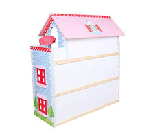 Carica l&#39;immagine nel visualizzatore di Gallery, Infantastic Casa delle Bambole in Legno - 76x30x82cm, 3 Livelli di Gioco, 16... - Ilgrandebazar