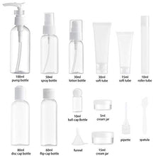 Carica l&#39;immagine nel visualizzatore di Gallery, MYLL 14 Pezz Bottigliette da Viaggio Set per Aereo (Max.100ml), Contenitori...