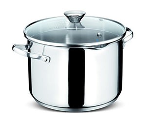 Lagostina Set Smart 9 Pezzi, Acciaio Inossidabile, Argento, 22 cm - Ilgrandebazar